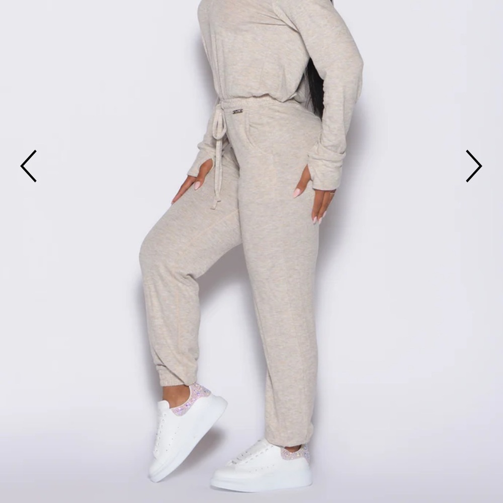 Bombshell Sportswear Beige jumpsuit